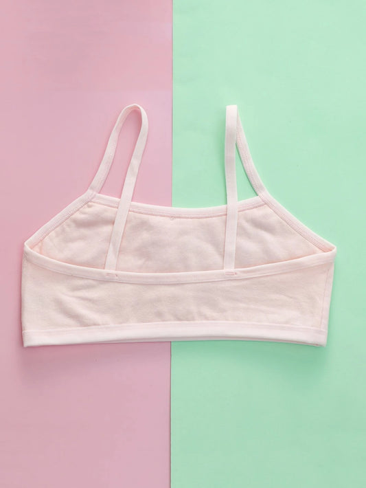 3pcs Tween Girls Wireless Bras
