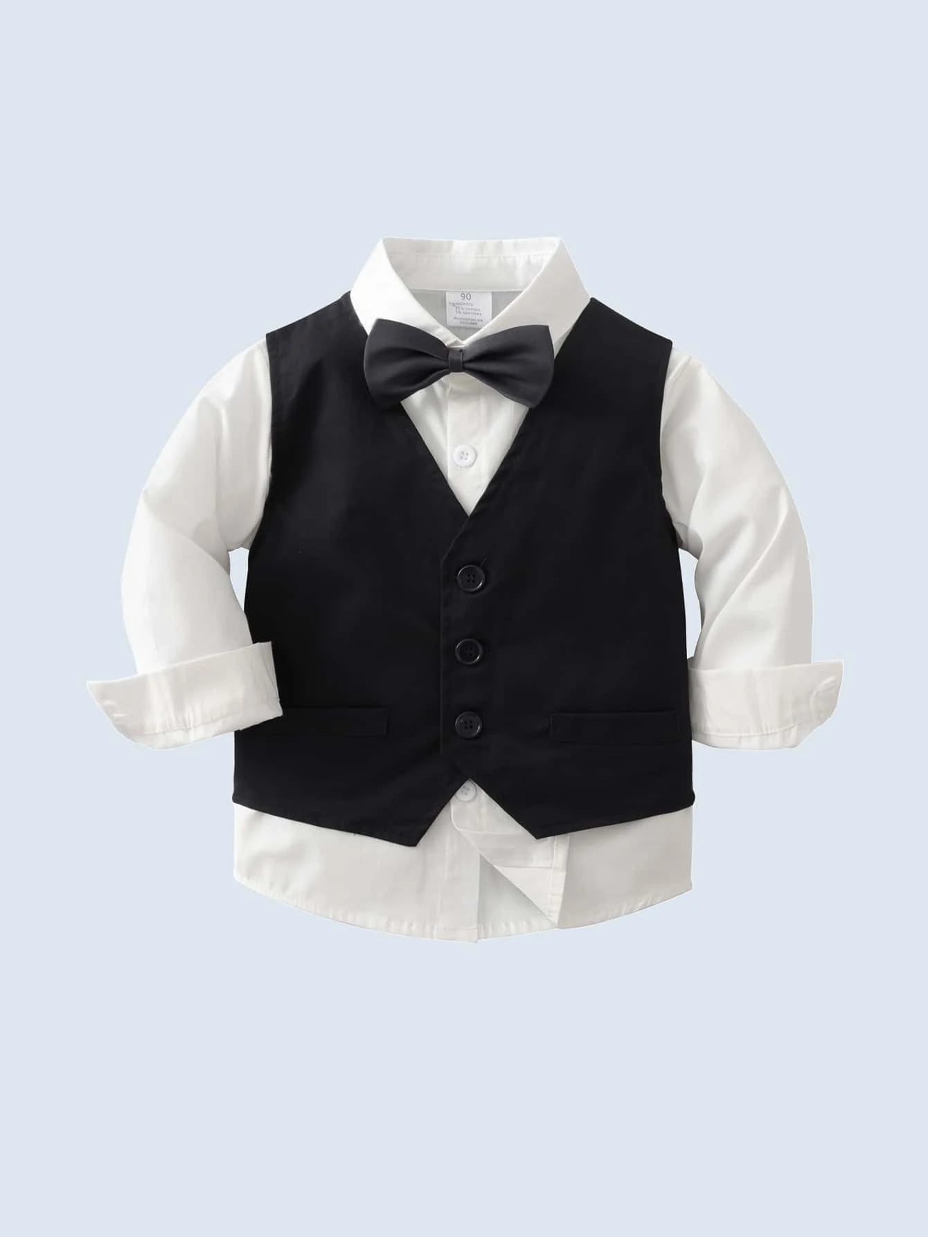 3pcs Baby Boys Gentleman Outfit