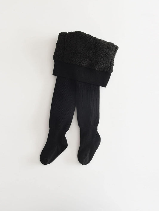 1pc Girls' Tight Pants Black 6-12M