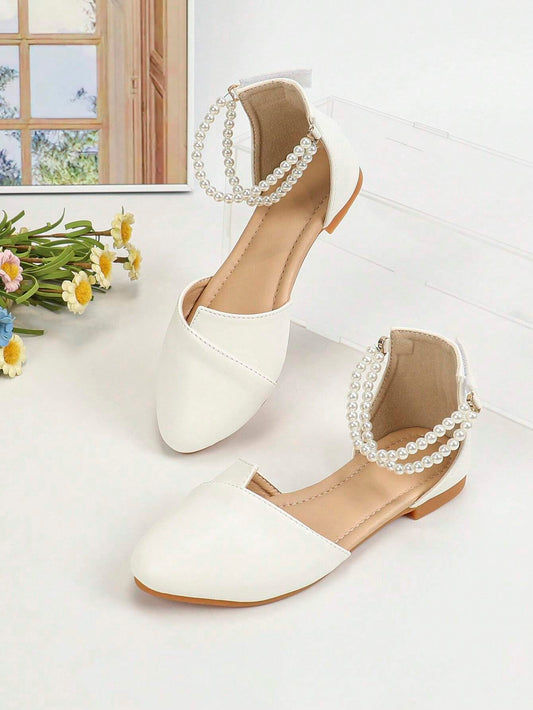 Fashionable Girls Pointed Toe Flat Shoes