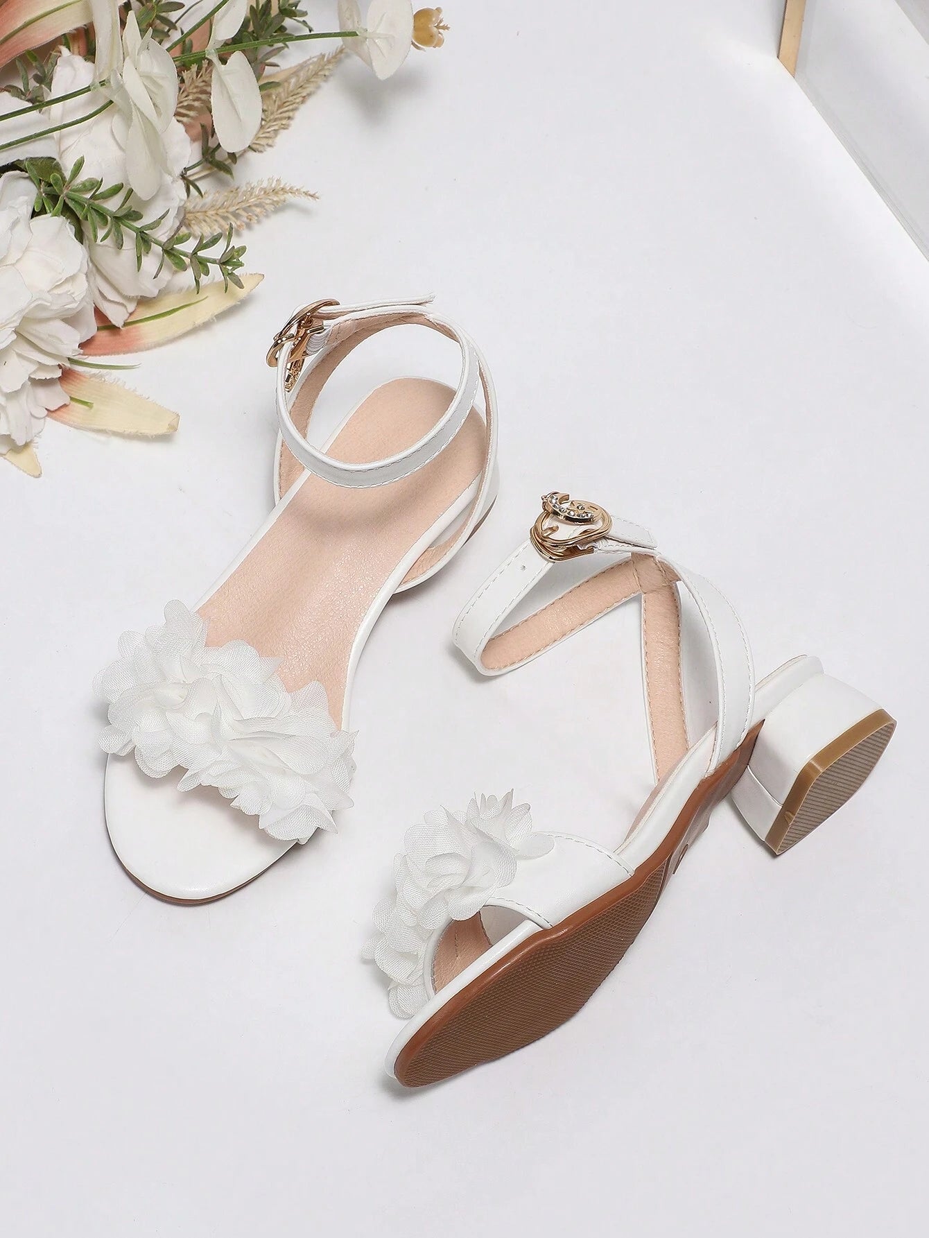Fashionable & Comfy Children's High-Heeled Sandals