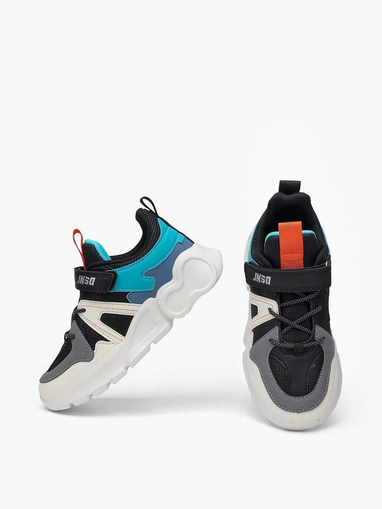 1 Pair Cool & Stylish Casual All-Match Kids' Mesh Colorblock Sneakers