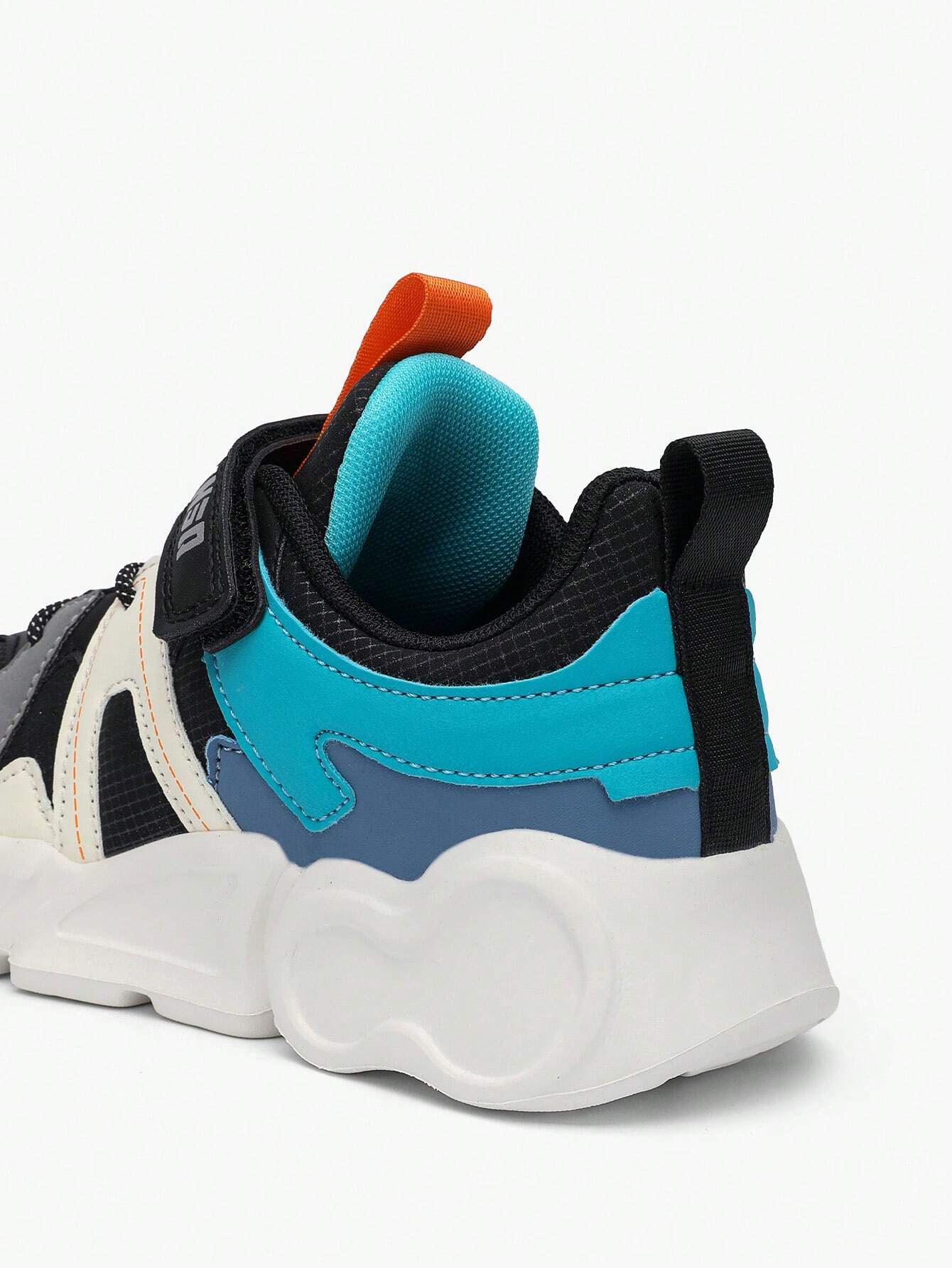 1 Pair Cool & Stylish Casual All-Match Kids' Mesh Colorblock Sneakers
