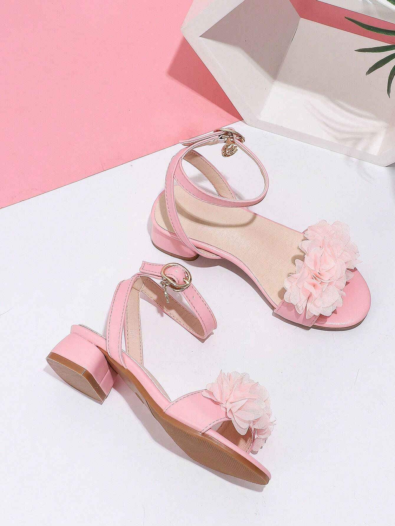 Fashionable & Comfy Children's High-Heeled Sandals
