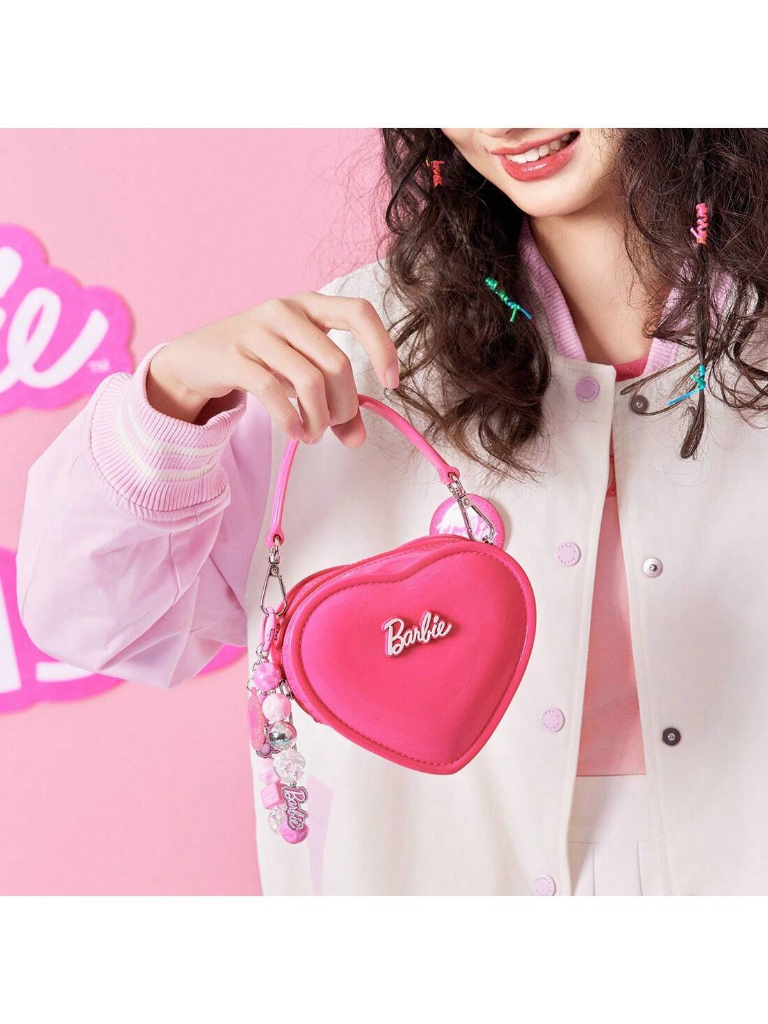 Miniso Barbie Series Hourglass Jelly Bag Simple Yet Special
