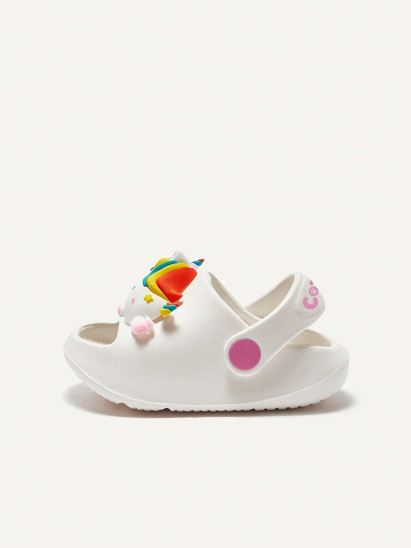Cute Unicorn Design Soft, Comfortable, Anti-Slip And Durable Baby Sandals