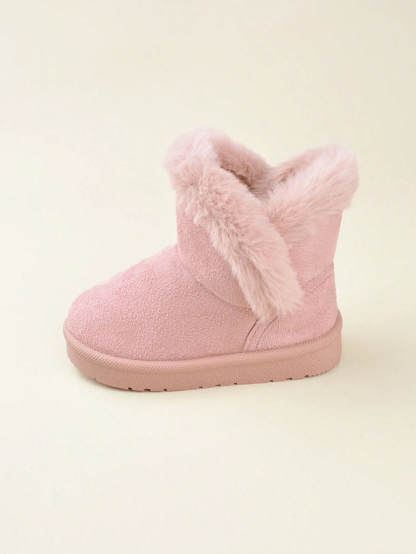 Cozy Pixies Girls' Pink Fashionable Design Plush-lined Snow Boots