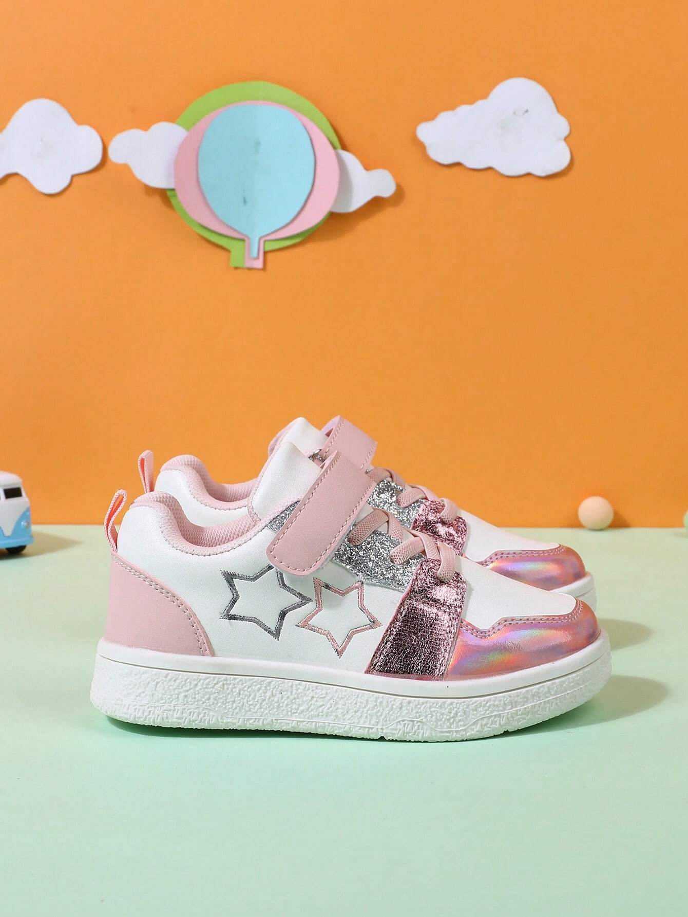 Colorblock And Comfortable Baby Sport Shoes