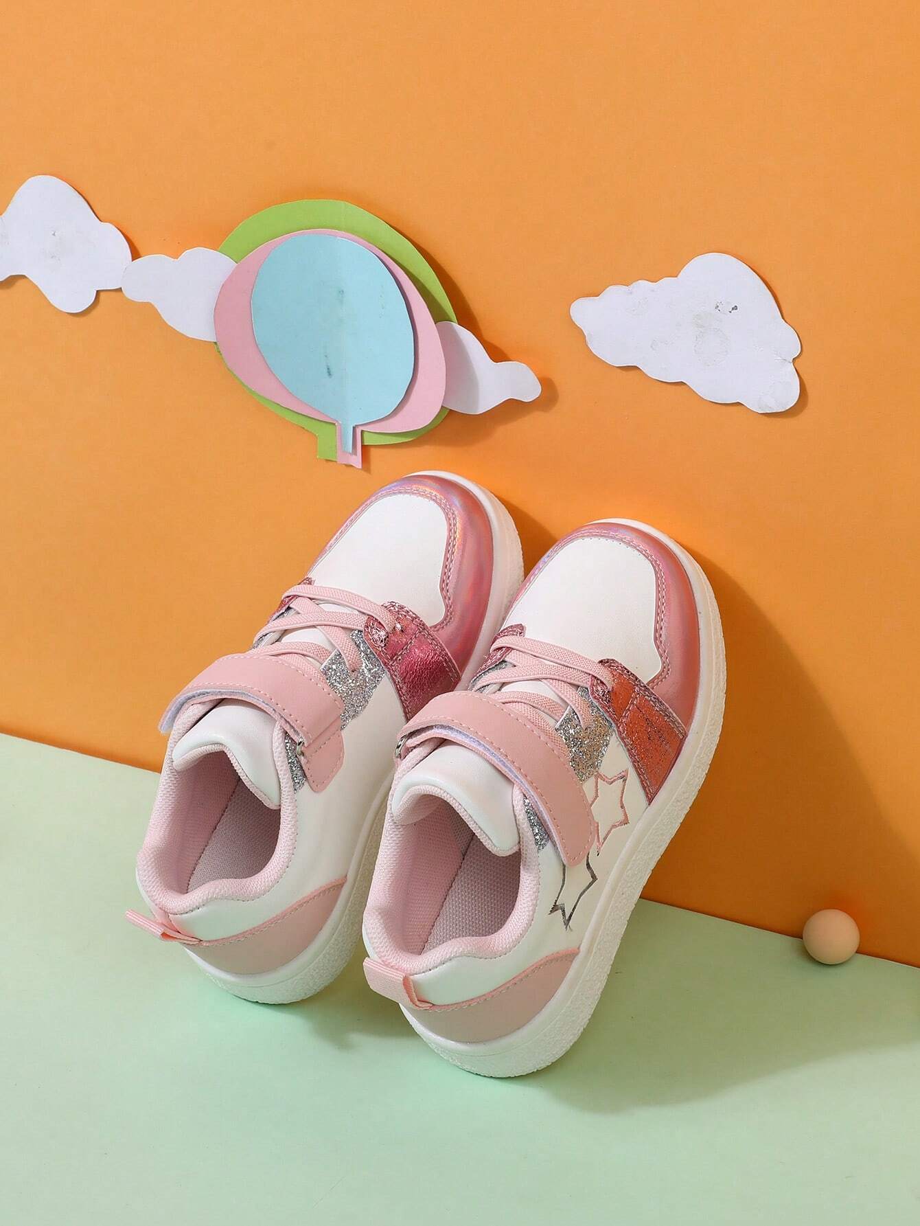 Colorblock And Comfortable Baby Sport Shoes