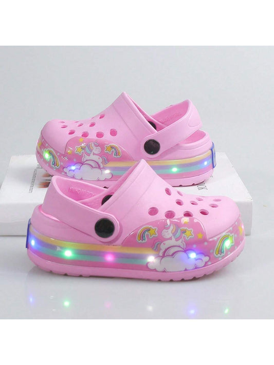 Kids' Breathable Sandals Luminous Slippers