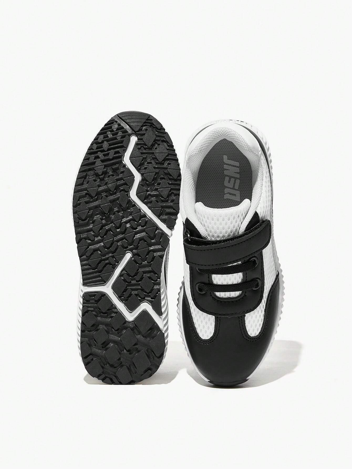 Fashionable & Versatile Mesh Breathable Color Block Soft Kids' Athletic Shoes