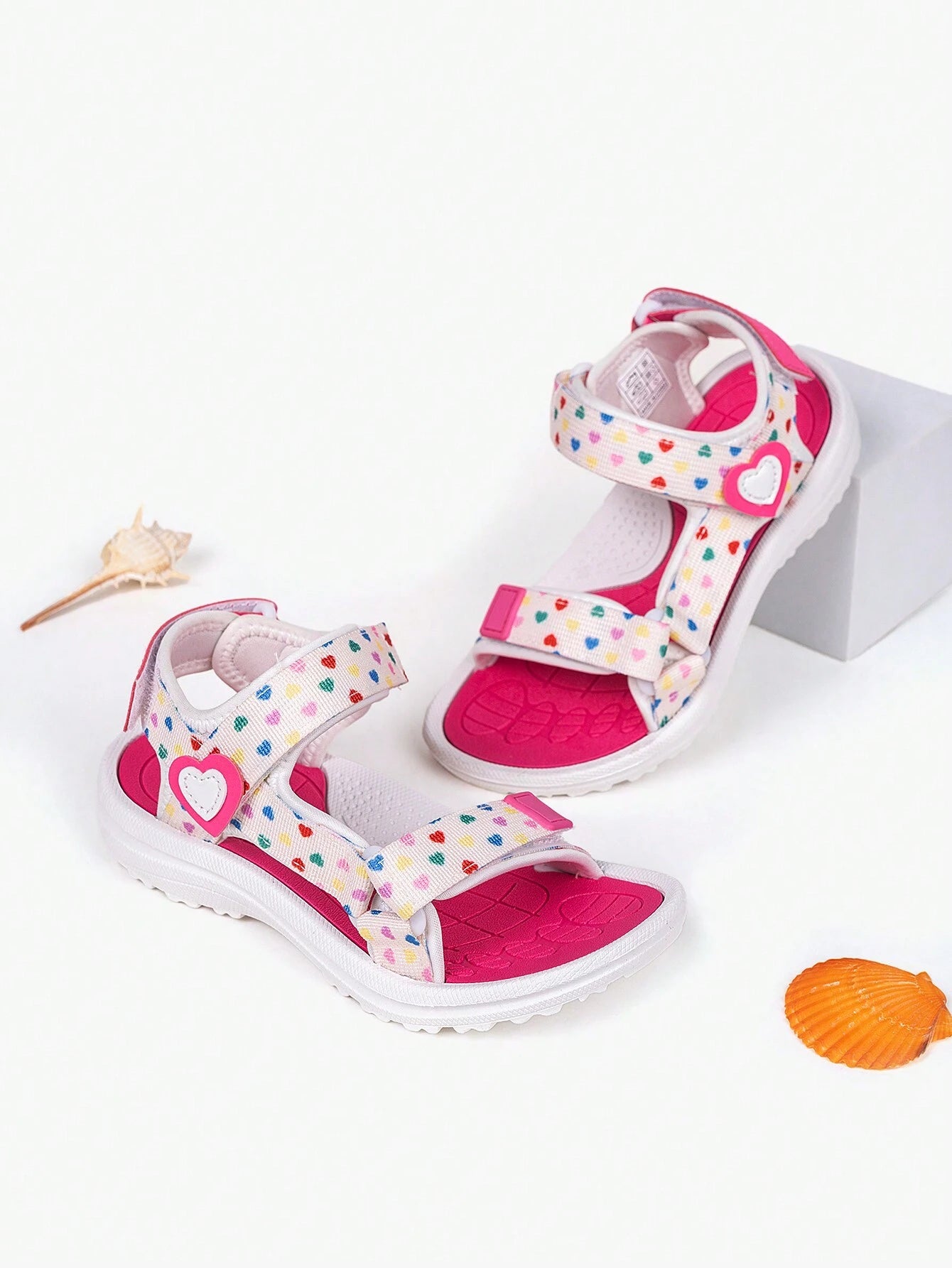 Girls' Love Decorated Sport Sandals