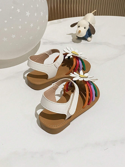 Girls' Summer Daisy Sandals