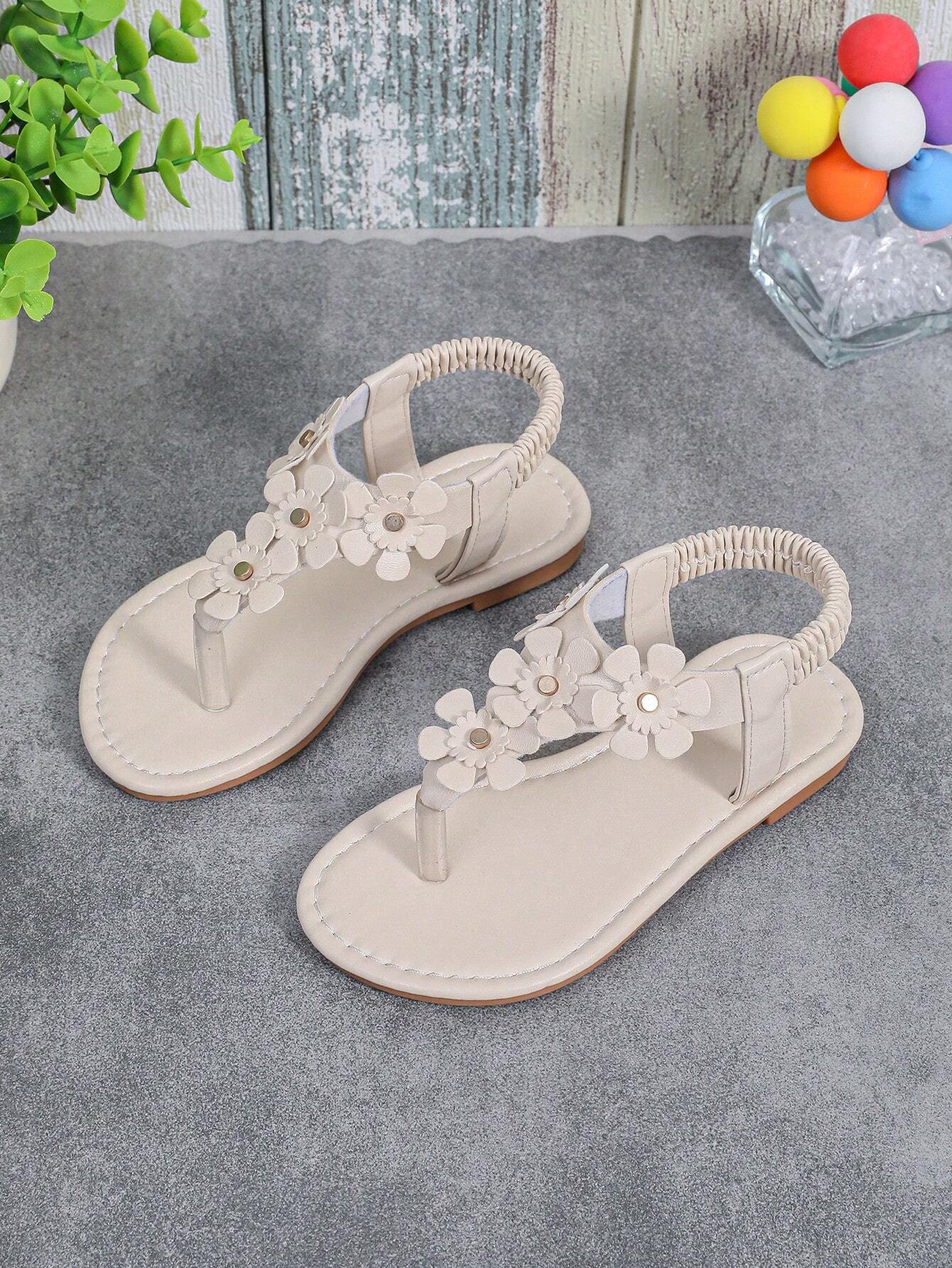 1pair Handmade Beaded Roman Sandals