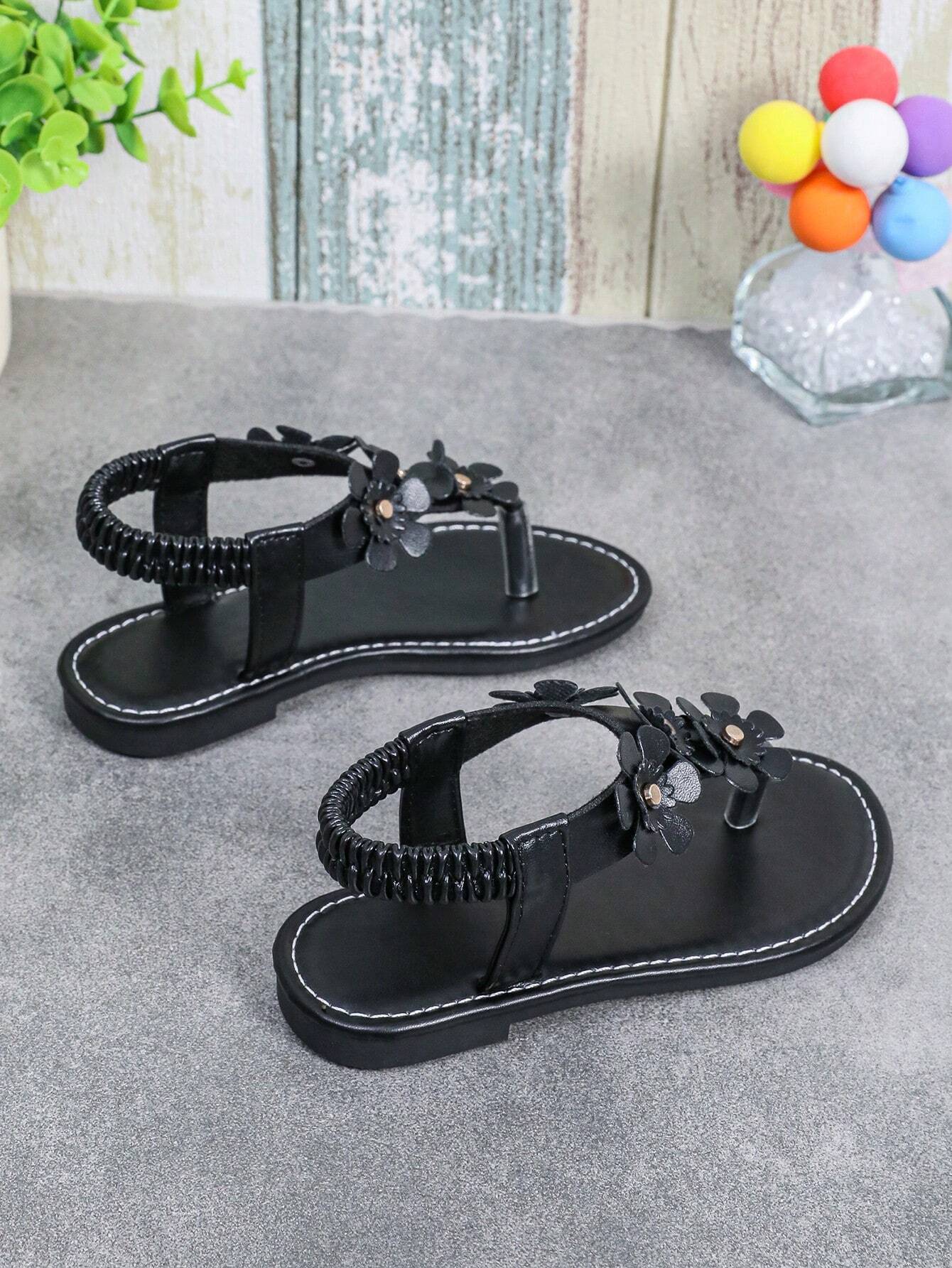1pair Handmade Beaded Roman Sandals