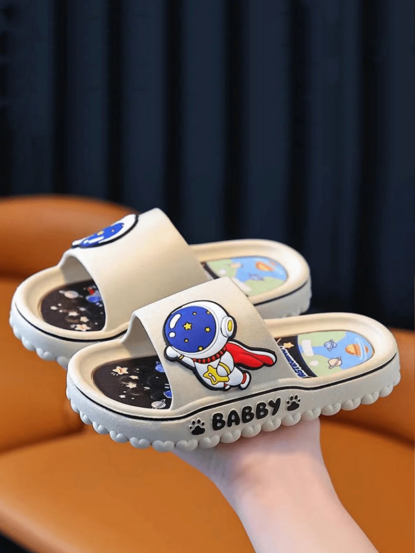 Home Anti-Slip Soft-Soled Summer Baby Flip-Flops