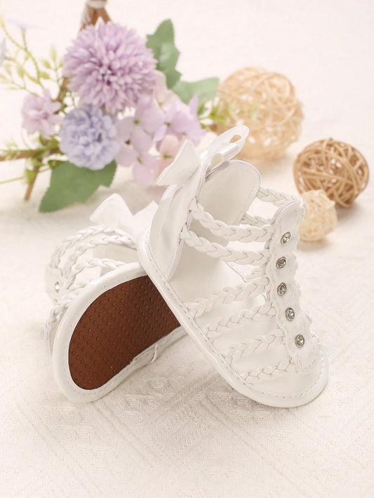New Hollow Breathable Soft Sole Sandals For 0-1 Year Old Babies