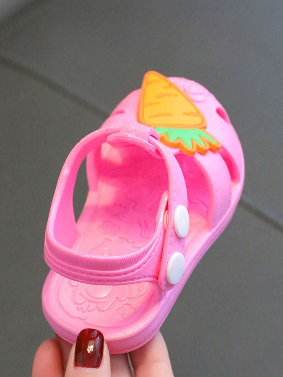 Toddler Girls Cartoon Rabbit Design Sandals