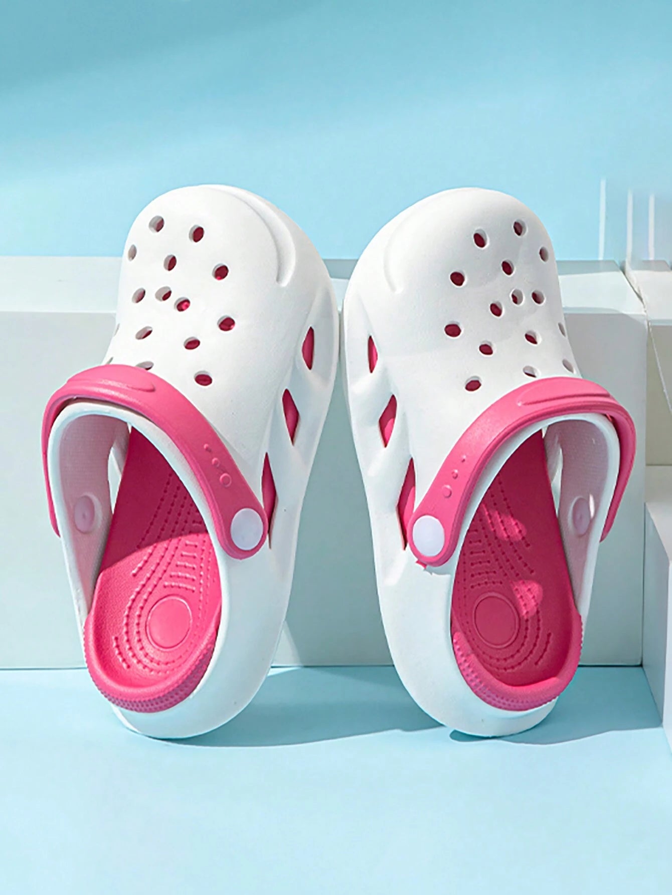 Kids' Breathable EVA Perforated Clogs