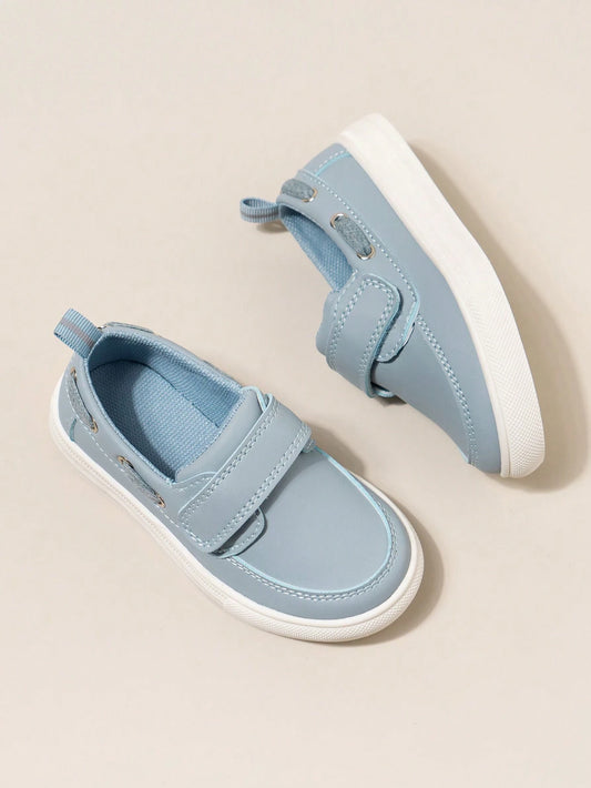 English Style Hook And Loop Slip-On Anti-Skid Wear-Resistant Soft-Sole Loafers