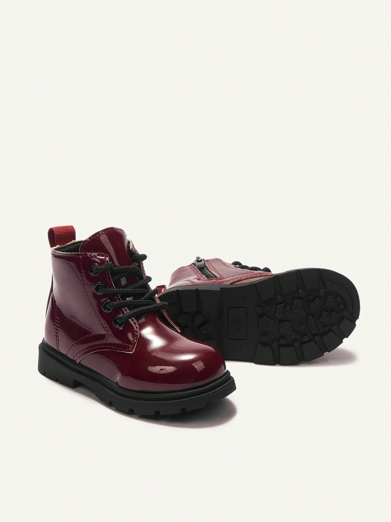 Cozy Pixies Christmas Artificial Leather Comfy Casual Baby Boots