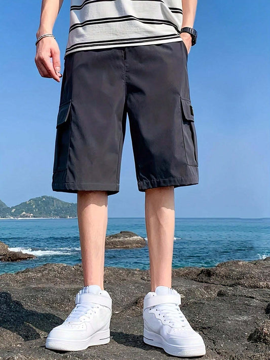 1pc Tween Boy Casual Sports Black