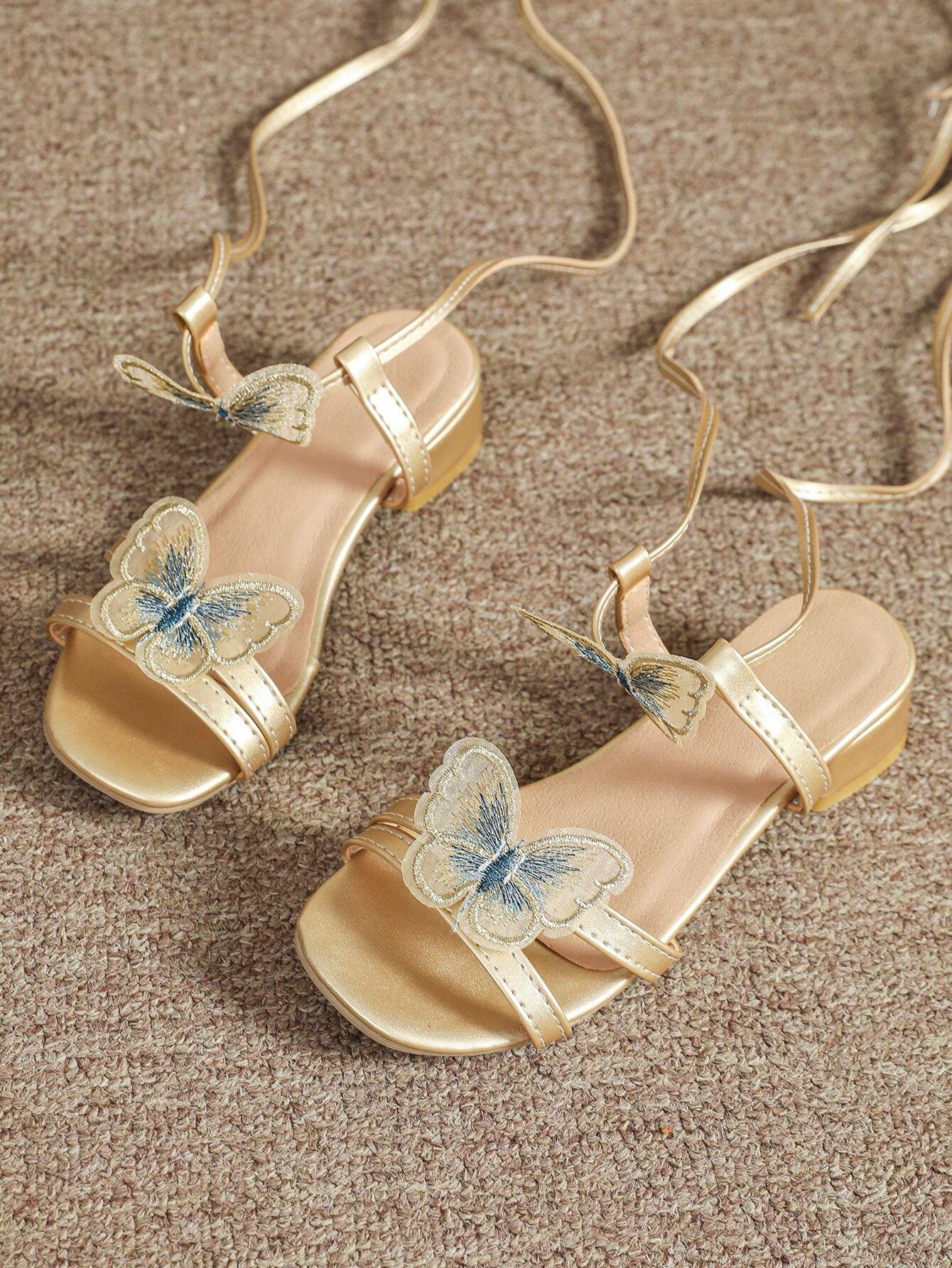 Girls High Heel Sandals