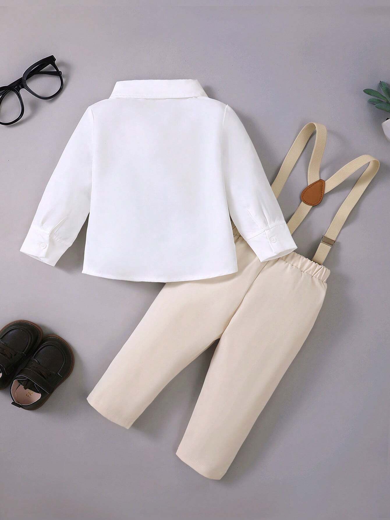 Baby Boy 2pcs/Set Gentleman Style Set