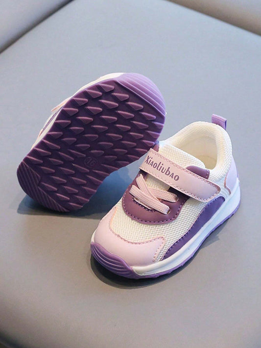 New Fashionable Leather-Look Waterproof Soft Bottom Anti-Slip Baby Sneakers