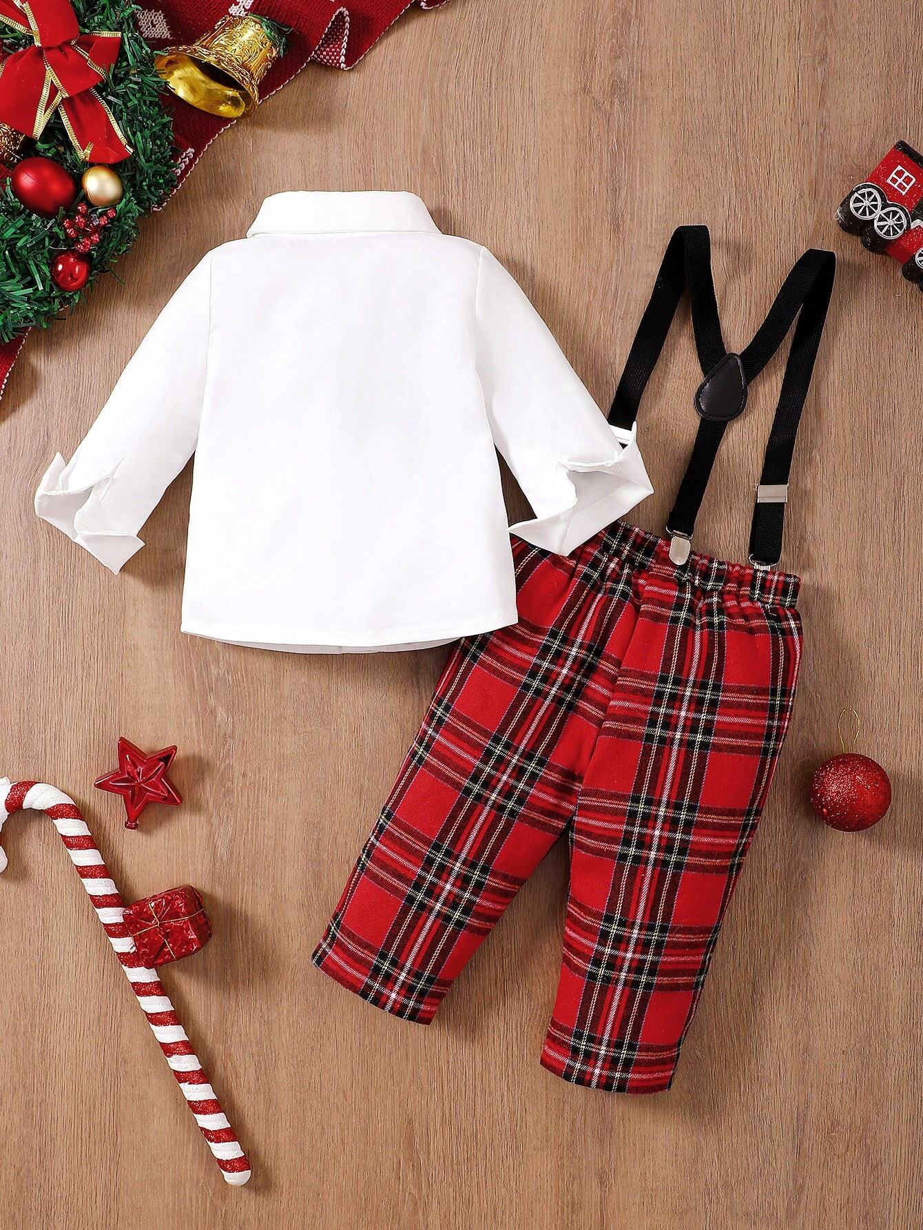Baby Boy 2pcs/Set Gentleman Style Set