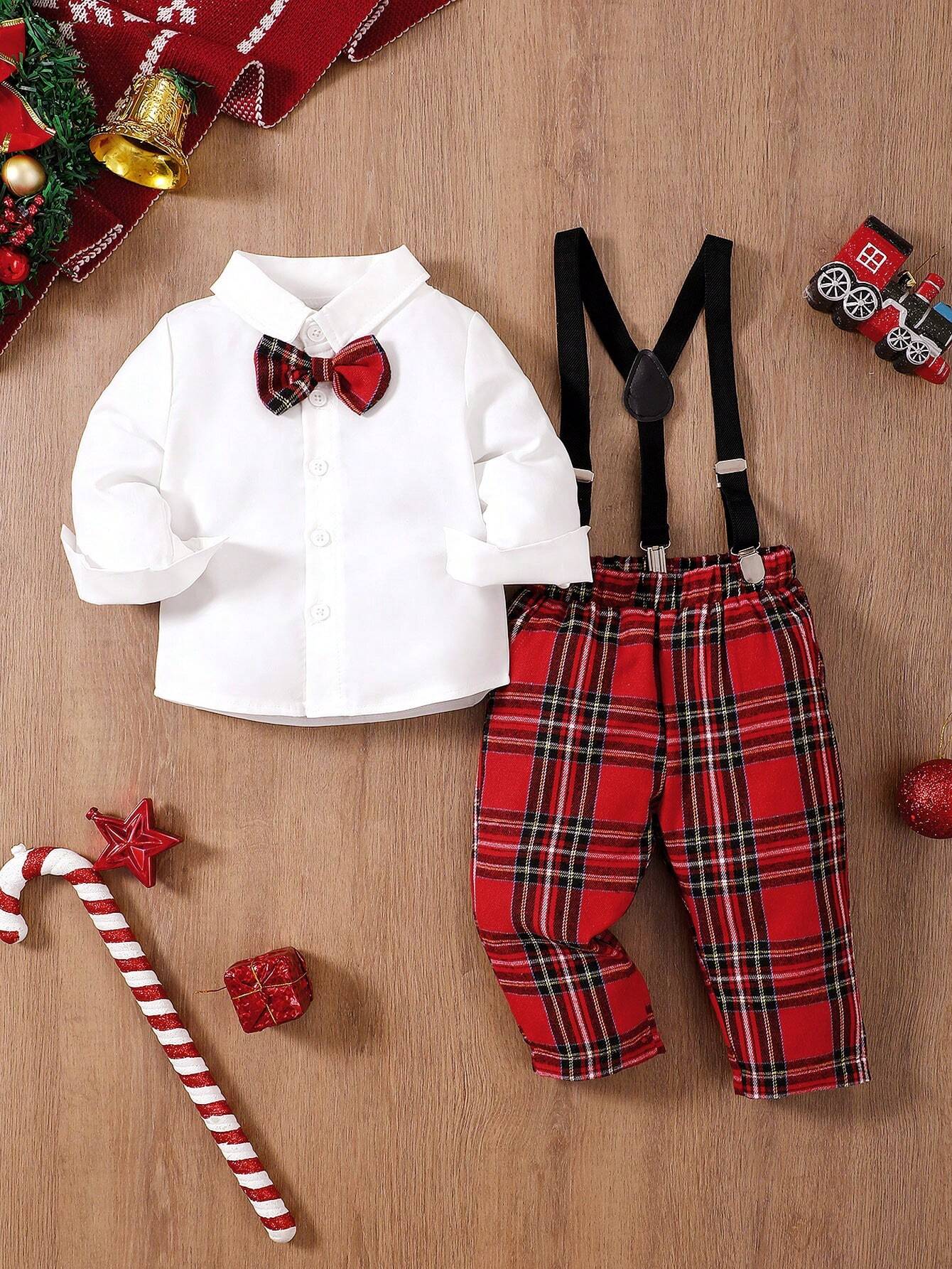 Baby Boy 2pcs/Set Gentleman Style Set
