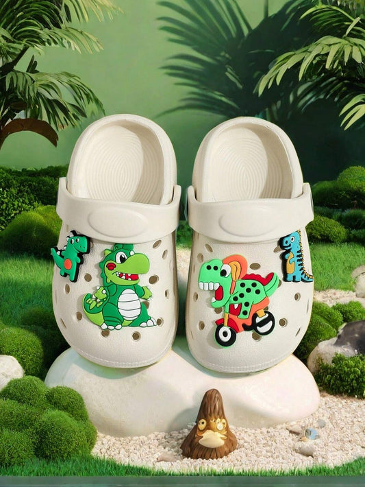 Children's Cute Casual Boys And Girls Wear Sandals And Slippers Beige