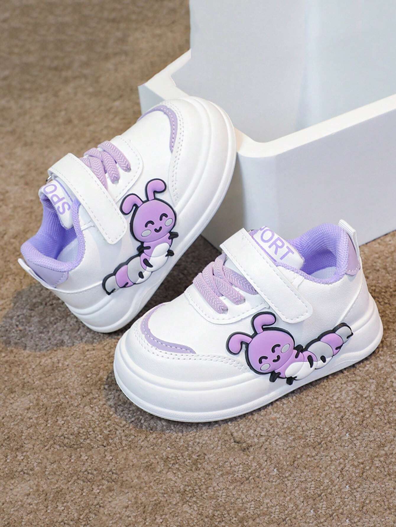 1 Pair Baby & Toddler Caterpillar Soft Sole Sneakers