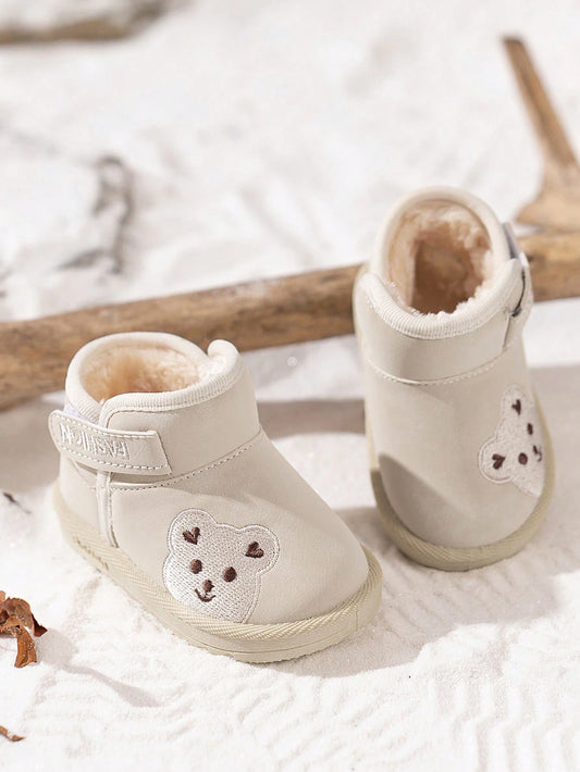 Fashion Casual Snow Boots Beige