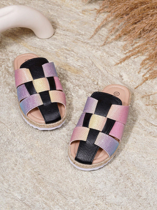 Cute Kids Flat Slip-On Fashion Slippers