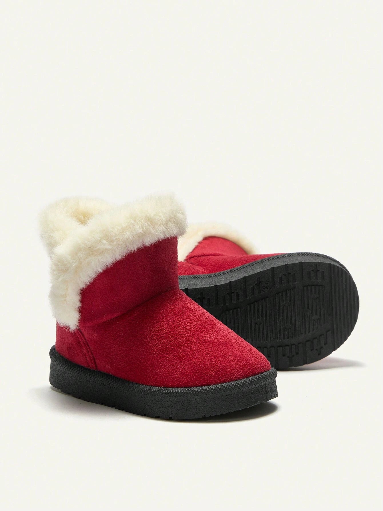 Cozy Pixies Girls' Pink Fashionable Design Plush-lined Snow Boots