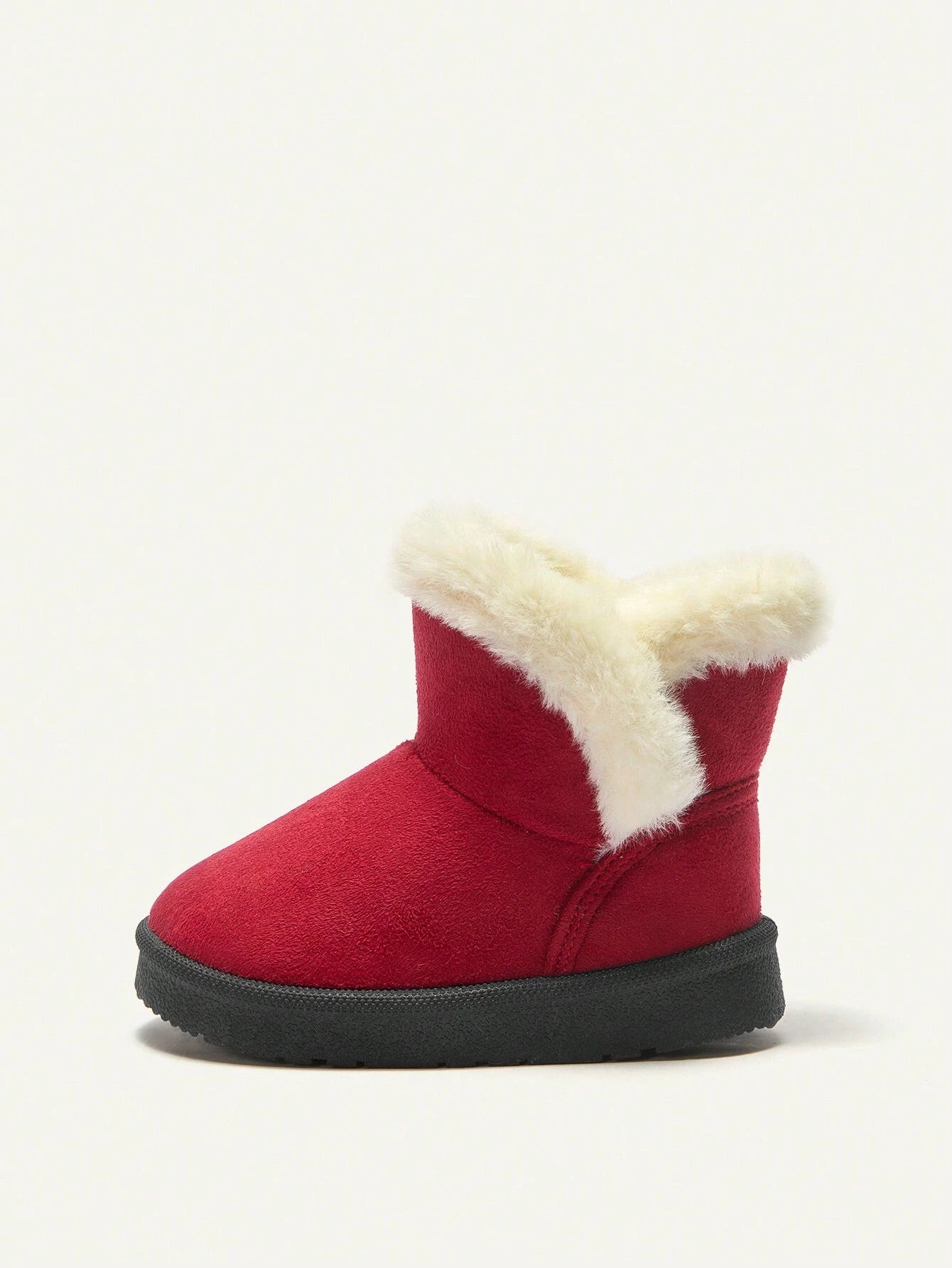 Cozy Pixies Girls' Pink Fashionable Design Plush-lined Snow Boots