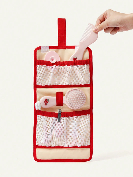 Cozy Pixies Strawberry Portable Grooming Tool Kit