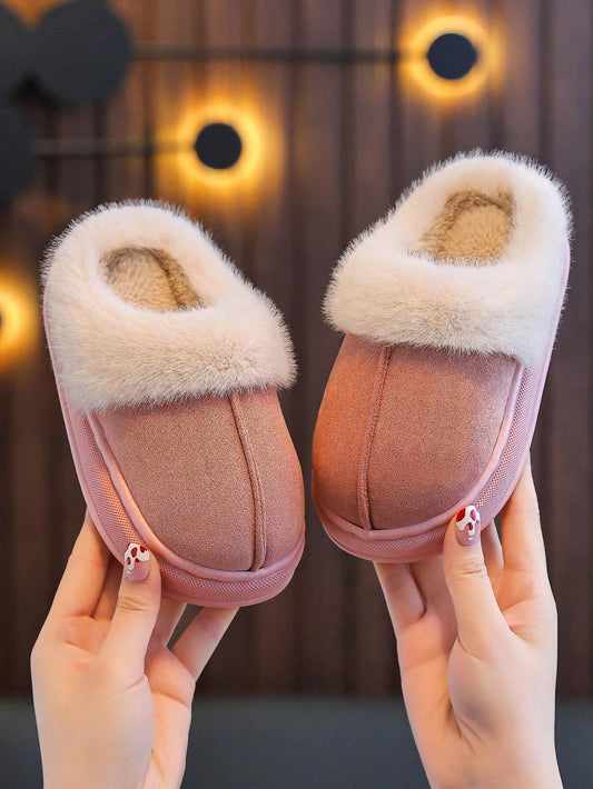 Children Slippers Warm Minimalist Slipper Watermelon Pink