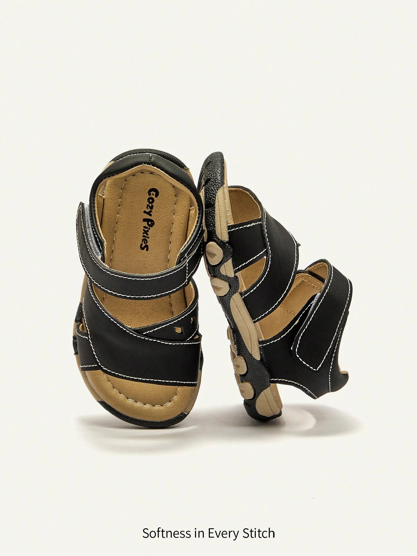 Cozy Pixies 1 Pair Of Comfortable And Functional Roman Sandals