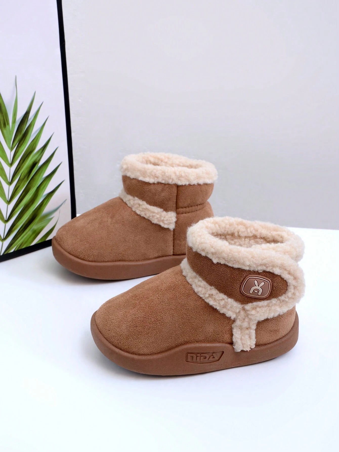 New Thick Warm Snow Boots Khaki