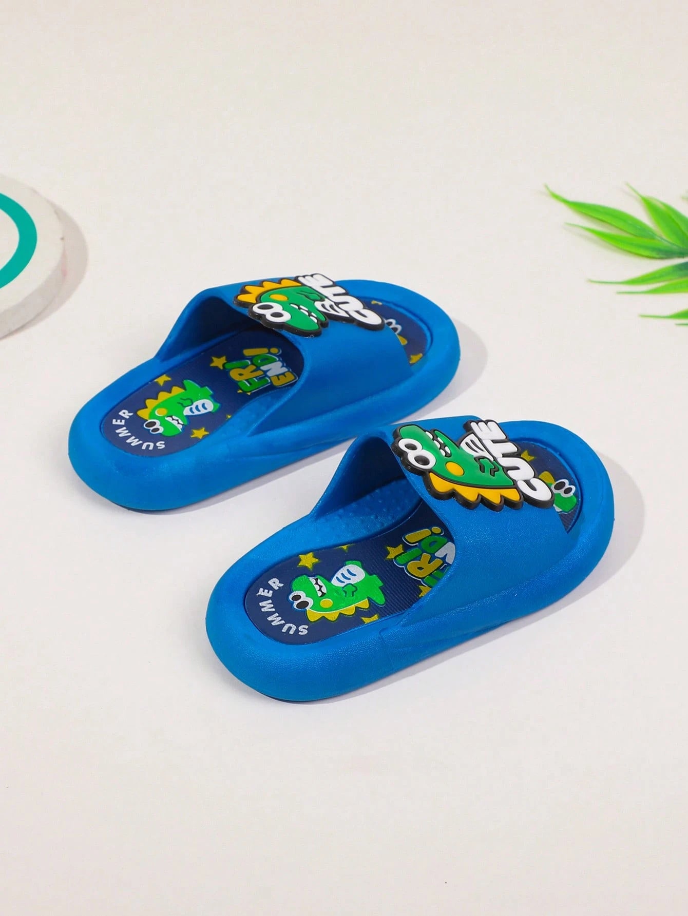 Children's Dinosaur Cartoon Slippers For Boys