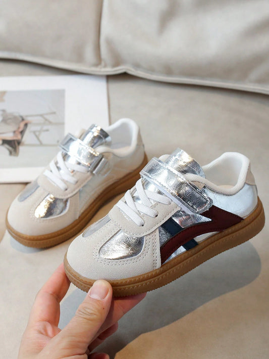 Girls Sports Shoes Beige