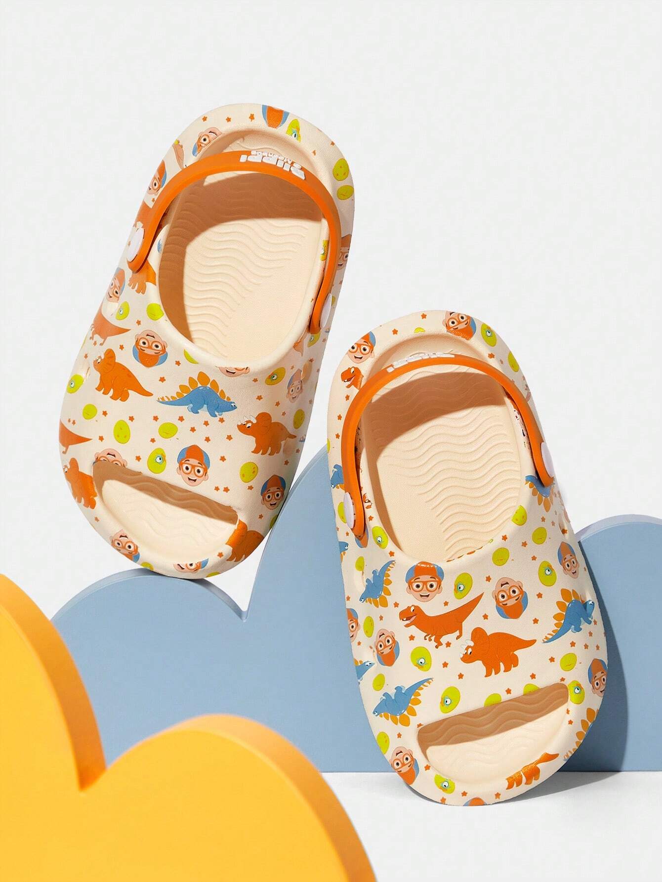 SCOOBY-DOO X SHEIN Cute Dog Pattern EVA Hole Slippers Multicolor 3