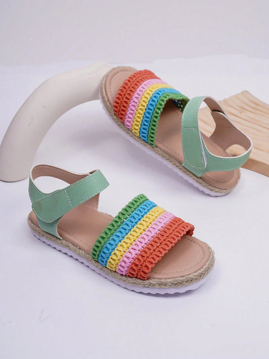 Cute & Fashion Kids Rope Flat Sandals