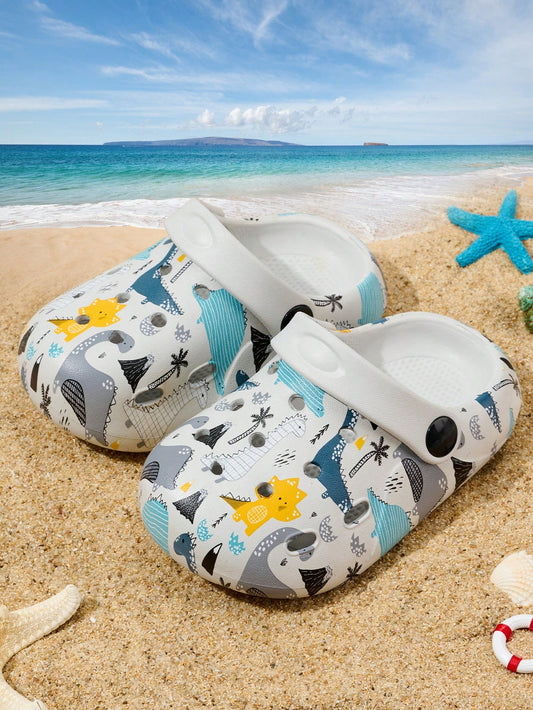 Girls' Comfortable Fashion Casual Lightweight Breathable Cute Sandals Grey
