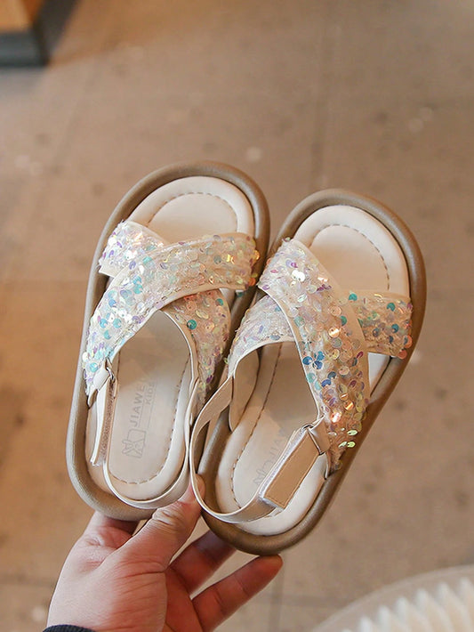 Fashion Glitter Decorative Princess Shoes