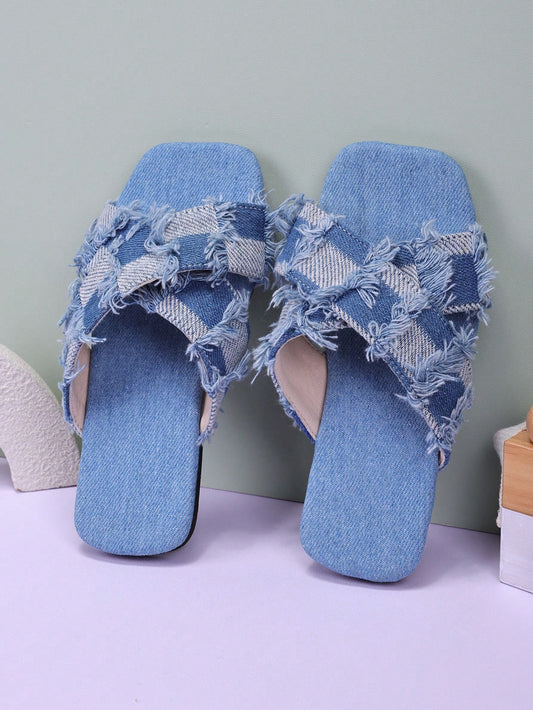 Fashion Letter Lightweight Slippers Leisure Simple Outdoor Indoor Travel Essential