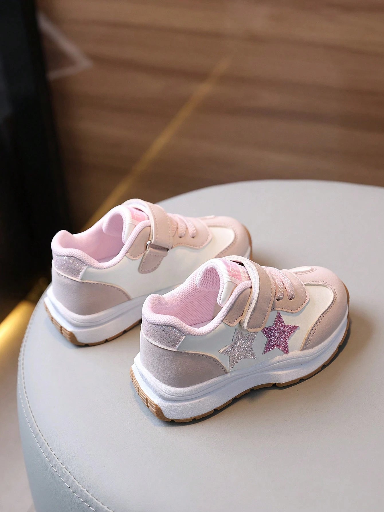 New Soft Soled Non Slip Leather Surface Children's Sports Shoes