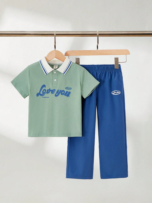 2-Piece Set For Boys Multicolor